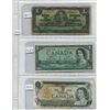 Image 1 : SHEET OF CNDN 1 DOLLAR BANK NOTES (1937,54, 73)