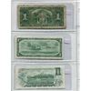 Image 2 : SHEET OF CNDN 1 DOLLAR BANK NOTES (1937,54, 73)