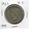 Image 1 : 1923 USA SILVER "PEACE" DOLLAR
