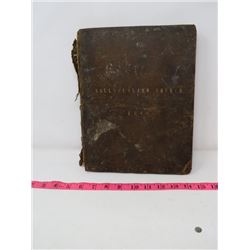 ANTIQUE BOOK (BALLYCUSLANE CHURCH *1846*