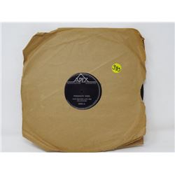 LOT OF 2 RECORDS 78 & 45  (DON MESSER AND HIS ISLANDERS & CARL BUTLER AND PEARL) *ST. ANNES REEL-FIR