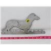 Image 2 : ALUMINUM SILLUETTE (WIENER DOG) *WALL PLAQUE*