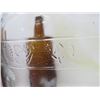 Image 8 : LOT OF 3 UNMARKED GLASS CONTAINERS, GLASS STOPPER AND SHAKER)