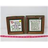 Image 1 : LOT OF 2 IRISH BLESSINGS WALL PLAQUES