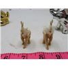 Image 8 : ASSORTED FIGURINES (ELEPHANT AND FAWN)