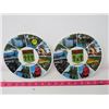 Image 2 : LOT OF 2 WALL PLATES (SASKATCHEWAN)