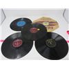 Image 1 : LOT OF 5 33 1/3 RECORDS (APEX, PLYMOUTH, VICTOR, BLUEBIRD) *ONE IS BROKEN*