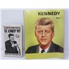 Image 1 : LOT OF 2 J.F. KENNEDY COLLECTIBLES (A HAMOND TEMPORAMA, 'THE KENNEDY WIT'