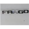 Image 1 : METAL LETTERS FOR *FARGO TRUCK* (1960s)