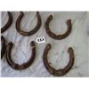 Image 2 : LOT OF 8 HORSE SHOES