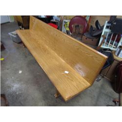 8 FOOT BENCH (HUTTERITE) *HOMEMADE*