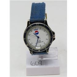 PEPSI-COLA PROMO WRIST WATCH