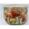 Image 8 : CERAMIC MUSHROOM SHAPED COUNTER SET *LID CHIPPED* (4 PCS; 11" X 10.5")