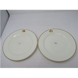 LOT OF 2 ROYAL DOULTON 10" CNR DINNER PLATES