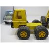 Image 9 : LOT OF 4 TONKA VEHICLES - SEMI-CAB TRUCKS & D9 CATERPILLAR (W/BACK HOE)