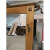 Image 2 : HALL ENTRANCE WALL MIRROR (W/COAT HOOKS; 28" X 35")