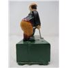 Image 3 : COIN BANK (CAST IRON) *MECHANICAL GOLF* (8.5" X 8.5*)