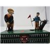 Image 7 : COIN BANK (CAST IRON) *MECHANICAL GOLF* (8.5" X 8.5*)