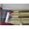 Image 2 : FEATHER DARTS (FLIGHT MULTI BRASS) *9 GRMS, VINTAGE*