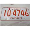Image 2 : LOT OF 3 SETS LICENSE PLATES (YUKON UDRIVE)