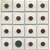 Image 2 : SHEET OF 1929 - 1967 CNDN 1 CENT PCS (QTY 15) & 2018 CNDN ARMISTICE 2 DOLLAR PC
