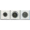 Image 2 : SET OF THREE CNDN PCS - 50 CENT PC (1965, SILVER), 5 CENT PC (1961) & 2 DOLLAR ARMISTICE PC (2018)