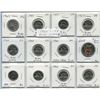 Image 1 : SHEET OF 1960s CNDN 5 CENT PCS (QTY 10), 2018 CNDN ARMISTICE 2 DOLLAR PC & 1965 CNDN 25 CENT PC (SIL