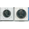 Image 2 : 1967 SET OF CNDN COINS (DOLLAR & 50 CENT PC) *SILVER*