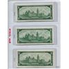 Image 2 : 1967 SET OF 3 CNDN BANK NOTES (ONE DOLLAR)