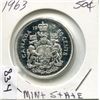 Image 1 : 1963 CNDN SILVER 50 CENT PC