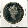 Image 2 : 1991 CNDN SILVER DOLLAR (CAMEO HEAVY)