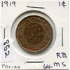 Image 1 : 1919 CNDN LARGE PENNY