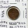 Image 1 : 1923 CNDN PENNY (GEORGE V) *KEY D* VERY RARE!