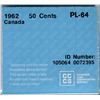 Image 4 : 1962 CNDN 50 CENT PC (CCCS PL-64) *SILVER(