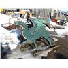 Image 1 : METAL DRAGON *SIDED* (APPROX 8 FT LONG X 5 FT HIGH) *UNIQUE*