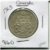 Image 1 : 1963 CNDN 50 CENT PC (SILVER)
