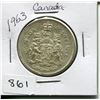 Image 1 : 1963 CNDN 50 CENT PC (SILVER)