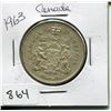 Image 1 : 1963 CNDN 50 CENT PC (SILVER)