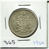 Image 1 : 1964 CNDN 50 CENT PC (SILVER)