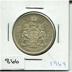 1964 CNDN 50 CENT PC (SILVER)