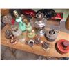 Image 1 : LOT OF LAMPS & PARTS (COAL OIL & ELECTRIC)