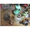 Image 3 : LOT OF LAMPS & PARTS (COAL OIL & ELECTRIC)