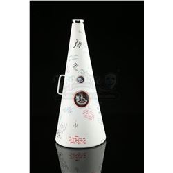 Lot # 744: Autographed Megaphone