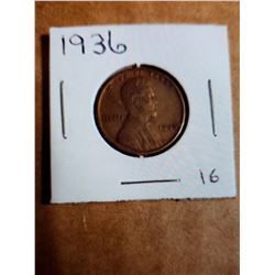 1936 Wheat Penny