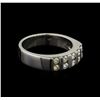 Image 1 : 0.75 ctw Diamond Ring - 14KT White Gold