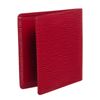 Image 2 : Louis Vuitton Red Epi Leather Porte-Billets 6 Cartes Credit Wallet