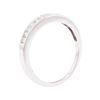 Image 4 : 0.20 ctw Diamond Band - 14KT White Gold