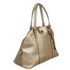 Image 3 : Coach Gold Metallic Leather Two-Way Handbag