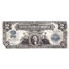 Image 1 : 1899 $2 Silver Certificate Note Mini Porthole