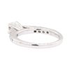 Image 3 : 0.80 ctw Diamond Engagement Ring - 14KT White Gold